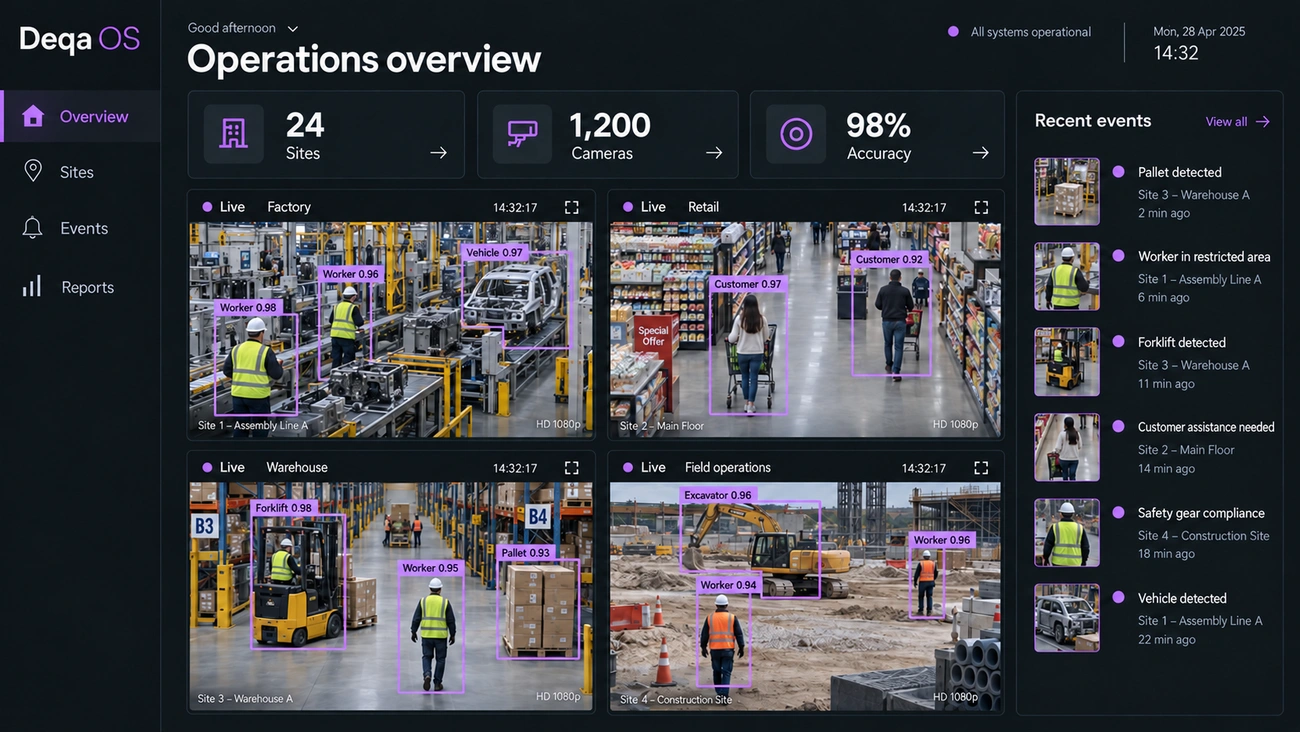 Connect visual understanding to Deqa OS